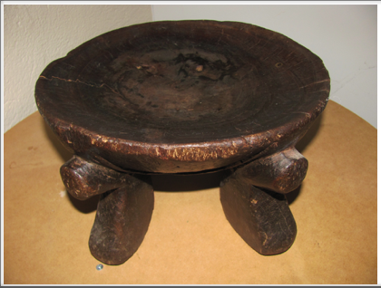 Hand Carved Wooden Footstool/Alter
W26cm
$150     SOLD